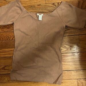 Elegant Tan Women's Top